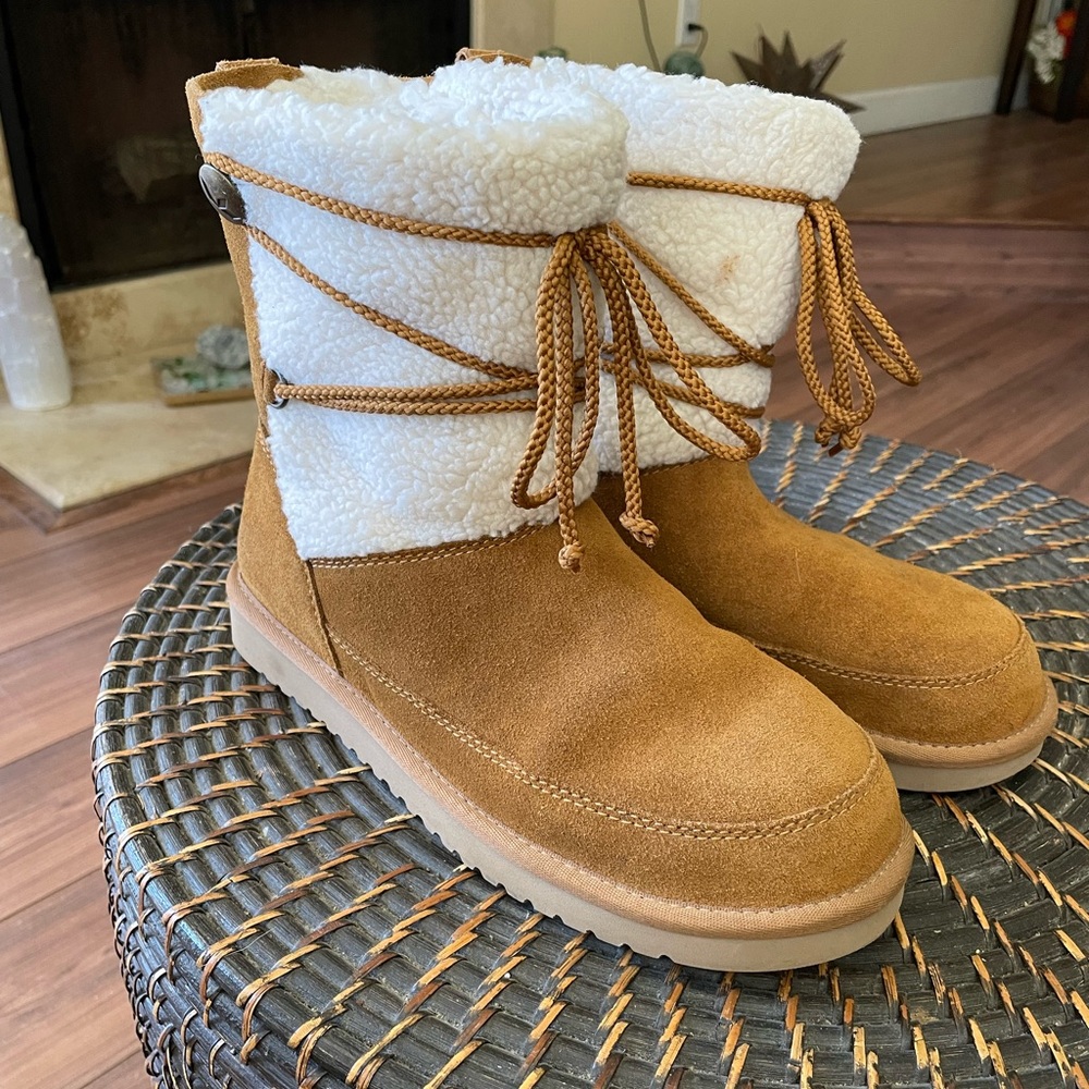 Kookaburra by UGG Women’s Michon short boot - Chestnut Size 9, Barely worn - Picture 2 of 8